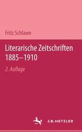 Schlawe |  Literarische Zeitschriften 1885–1910 | Buch |  Sack Fachmedien