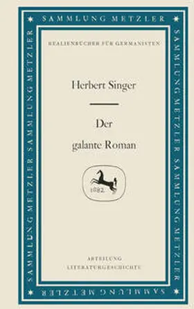 Singer |  Der galante Roman | eBook | Sack Fachmedien