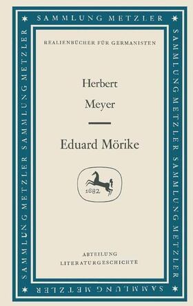 Meyer | Eduard Mörike | Buch | 978-3-476-99192-8 | sack.de