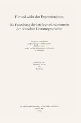 Stark |  Für und Wider den Expressionismus | eBook | Sack Fachmedien