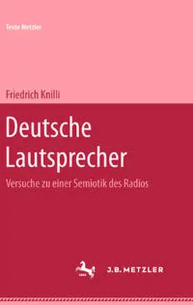 Knilli |  Deutsche Lautsprecher | eBook | Sack Fachmedien