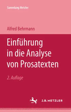 Behrmann |  Einführung in die Analyse von Prosatexten | eBook | Sack Fachmedien