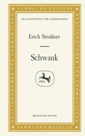 Straßner | Schwank | Buch | 978-3-476-99800-2 | www.sack.de