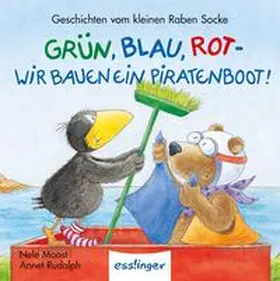 Moost |  Der kleine Rabe Socke: Grün, Blau, Rot – Wir bauen ein Piratenboot! – Mini-Ausgabe | Buch |  Sack Fachmedien