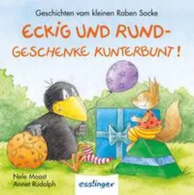 Moost |  Der kleine Rabe Socke: Eckig und Rund – Geschenke kunterbunt! – Mini-Ausgabe | Buch |  Sack Fachmedien