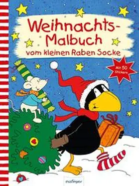  Der kleine Rabe Socke: Weihnachts-Malbuch vom kleinen Raben Socke | Buch |  Sack Fachmedien