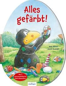 Moost |  Der kleine Rabe Socke: Alles gefärbt! Konturgestanzt | Buch |  Sack Fachmedien