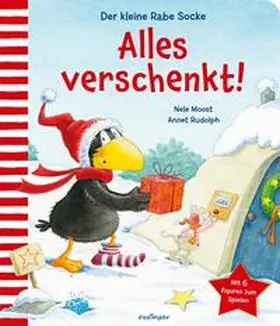 Moost |  Der kleine Rabe Socke: Alles verschenkt! Mit Spielfiguren | Buch |  Sack Fachmedien