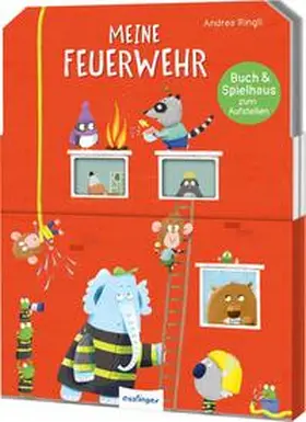  Buch & Spielhaus zum Aufstellen: Meine Feuerwehr | Buch |  Sack Fachmedien