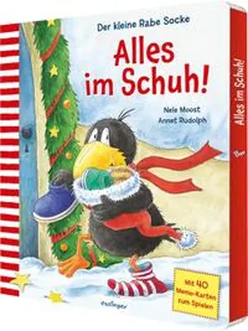 Moost |  Der kleine Rabe Socke: Alles im Schuh! Mit Memo-Spiel | Buch |  Sack Fachmedien
