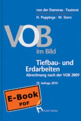 Stern / Poppinga |  VOB im Bild – Tiefbau- und Erdarbeiten | eBook | Sack Fachmedien
