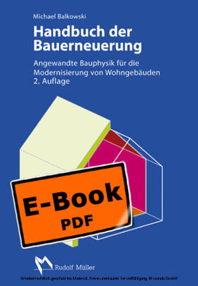 Balkowski | Handbuch der Bauerneuerung - E-Book (PDF) | E-Book | sack.de