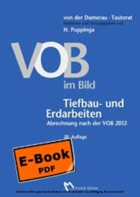 Poppinga | VOB im Bild - Tiefbau- und Erdarbeiten | E-Book | sack.de