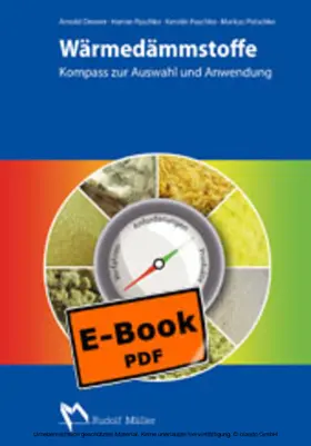 Drewer / Paschko / Patschke |  Wärmedämmstoffe - E-Book (PDF) | eBook | Sack Fachmedien