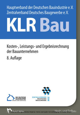 Hauptverband / Zentralverband Deutsches Baugewerbe |  KLR Bau - E-Book (PDF) | eBook | Sack Fachmedien