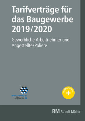 Tarifverträge für das Baugewerbe 2019/2020 - E-Book (PDF) | E-Book | sack.de