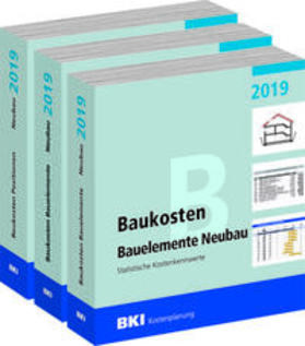 BKI Baukosten Gebäude, Positionen und Bauelemente Neubau 2019 - Teil 1-3 | Buch | 978-3-481-03969-1 | sack.de