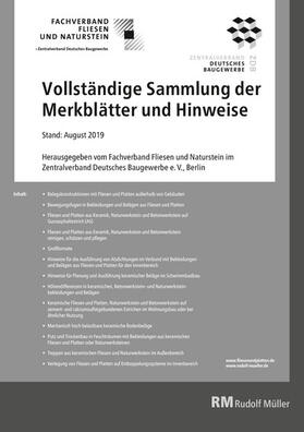 Voos | Merkblätter Fliesen Komplettpaket - PDF | E-Book | sack.de
