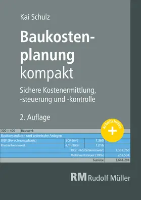 Schulz |  Baukostenplanung kompakt - E-Book (PDF) | eBook | Sack Fachmedien