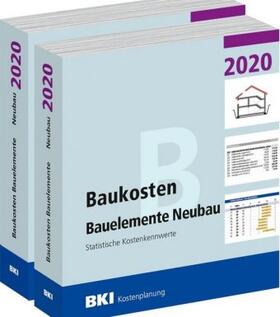 BKI Baukosten Gebäude + Bauelemente Neubau 2020 1-2 | Buch | 978-3-481-04061-1 | sack.de