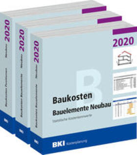 BKI Baukosten Gebäude, Positionen und Bauelemente Neubau 2020 - Teil 1-3 | Buch | 978-3-481-04062-8 | sack.de