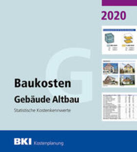 BKI Baukosten Gebäude Altbau 2020 | Buch | 978-3-481-04063-5 | sack.de