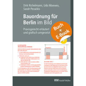 Richelmann / Moewes / Perackis | Bauordnung für Berlin im Bild mit E-Book (PDF) | Buch | 978-3-481-04077-2 | sack.de