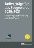 Zentralverband Deutsches Baugewerbe / Jöris |  Tarifverträge für das Baugewerbe 2020/2021 - E-Book (PDF) | eBook | Sack Fachmedien