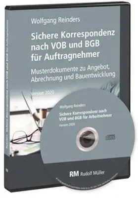 Reinders |  Sichere Korrespondenz nach VOB und BGB für Auftragnehmer | Sonstiges |  Sack Fachmedien