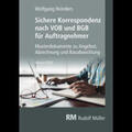 Reinders |  Sichere Korrespondenz nach VOB und BGB für Auftragnehmer | Sonstiges |  Sack Fachmedien