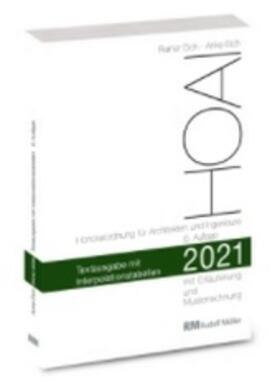 Eich | HOAI 2021 - Textausgabe mit Interpolationstabellen | Buch | sack.de