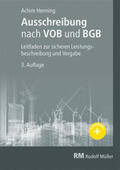 Henning |  Ausschreibung nach VOB und BGB | Buch |  Sack Fachmedien