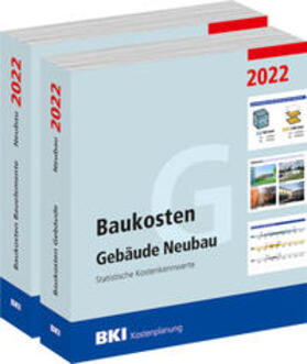 BKI Baukosten Gebäude + Bauelemente Neubau 2022/Teil 1-2 | Buch | 978-3-481-04452-7 | sack.de