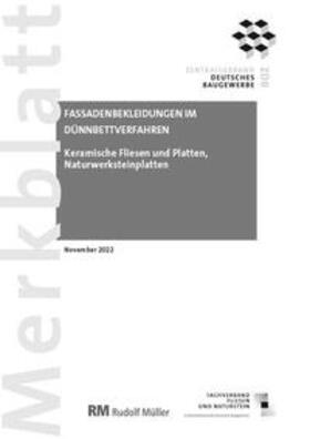 Voos |  Merkblatt Fassadenbekleidungen im Dünnbettverfahren 2022-11 | Buch |  Sack Fachmedien