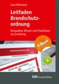 Wiemann |  Leitfaden Brandschutzordnung - E-Book (PDF) | eBook | Sack Fachmedien