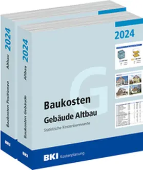  BKI Baukosten Gebäude + Positionen Altbau 2024 | Buch |  Sack Fachmedien