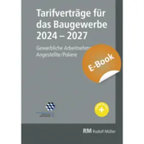 Jöris | Tarifverträge für das Baugewerbe 2024-2027 - E-Book | E-Book | sack.de