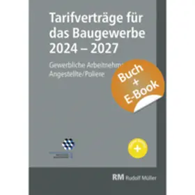 Jöris | Tarifverträge für das Baugewerbe 2024-2027- mit E-Book | Buch | 978-3-481-04785-6 | sack.de