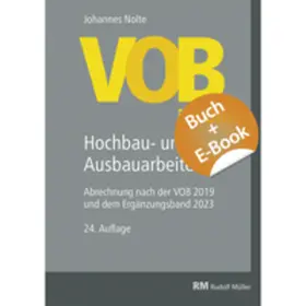 Nolte | VOB im Bild-Hochbau-und Ausbauarbeiten-mit E-Book | Buch | 978-3-481-04788-7 | sack.de