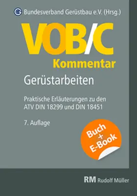 VOB/C Kommentar - Gerüstarbeiten mit E-Book (PDF) | Buch | 978-3-481-04800-6 | sack.de
