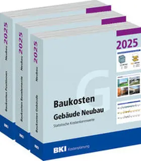 BKI Baukosten Gebäude + Positionen + Bauelemente Neubau 2025 - Kombi Teil 1-3 | Buch | 978-3-481-04938-6 | sack.de