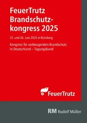  Tagungsband FeuerTrutz Brandschutzkongress 2025 - E-Book (PDF) | eBook | Sack Fachmedien