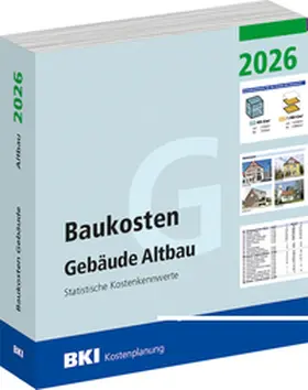 BKI |  BKI Baukosten Gebäude Altbau 2026 | Buch |  Sack Fachmedien