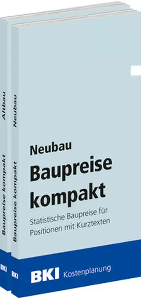 BKI |  BKI Baupreise kompakt 2027 - Kombi-Paket Neubau + Altbau | Buch |  Sack Fachmedien