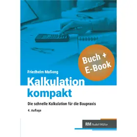 Maßong |  Kalkulation kompakt | Buch |  Sack Fachmedien