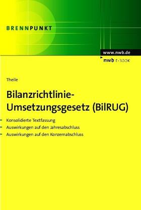 Theile | Bilanzrichtlinie-Umsetzungsgesetz (BilRUG) | E-Book | sack.de