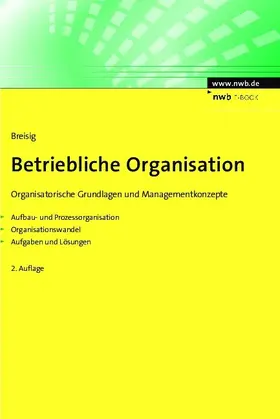 Breisig |  Betriebliche Organisation | eBook | Sack Fachmedien