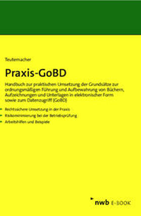Teutemacher | Praxis-GoBD | E-Book | sack.de
