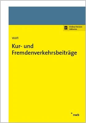 Wölfl |  Kur- und Fremdenverkehrsbeiträge | Online-Buch | Sack Fachmedien