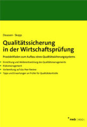 Deussen / Skopp | Qualitätssicherung in der Wirtschaftsprüfung | E-Book | sack.de